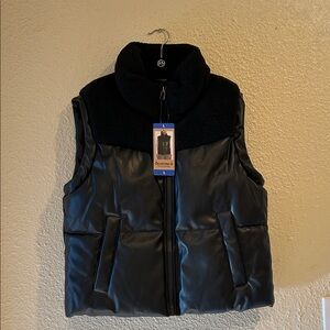 BearPaw Black Puffer Vest